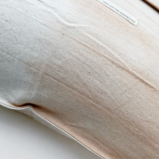 Caramel Tie Dye Square Pillow