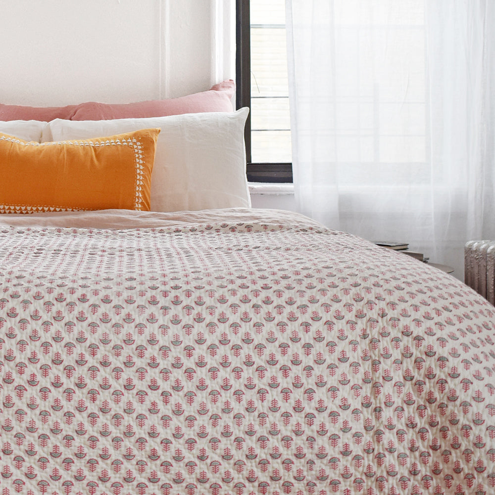 Chandni Aqua Quilt in Twin