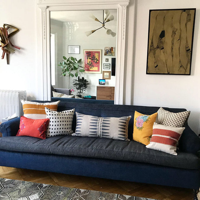 Square pillows for sofa discount
