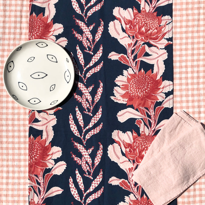 Linen Napkin in Pale Pink