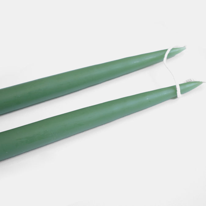 Sage Green Taper Candles