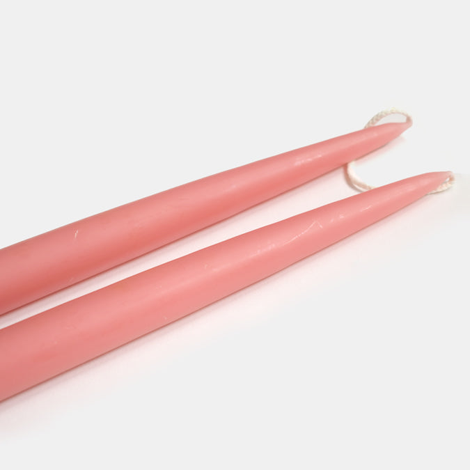 Tea Rose Taper Candles