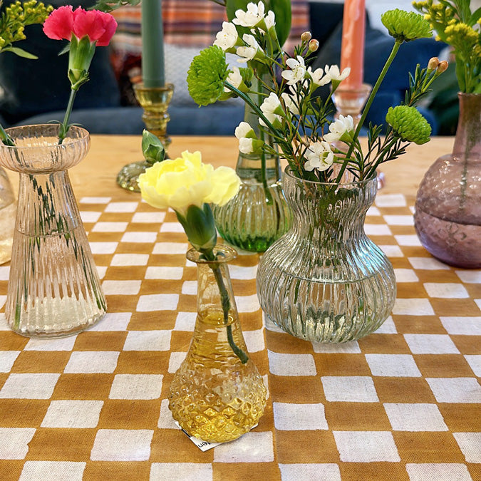 Divya Table Runner in Earth Yellow