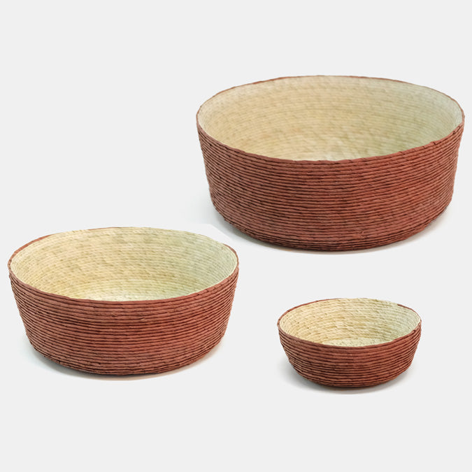 Large Ladrillo Round Basket