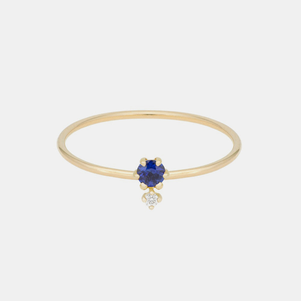 Duo Sapphire Ring, Ring, Hortense, Collyer's Mansion - Collyer's Mansion
