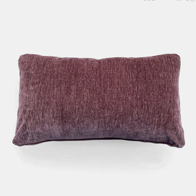 Everest Mulberry Velvet Lumbar Pillow