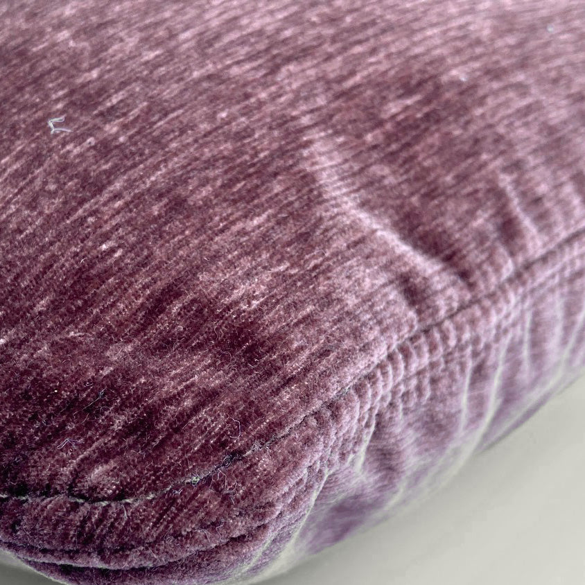Everest Mulberry Velvet Lumbar Pillow