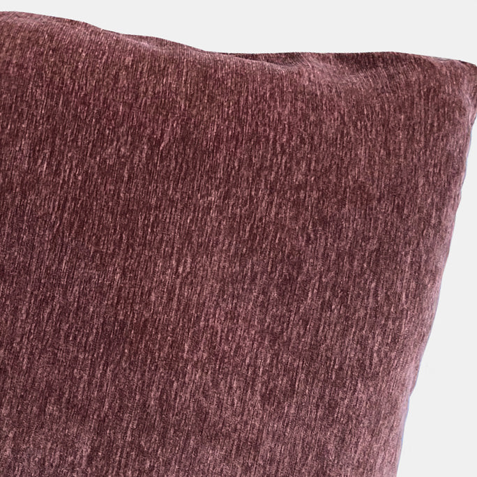 Everest Mulberry Velvet Pillow, square