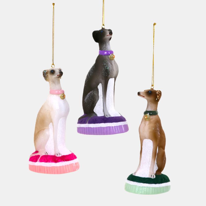 Noble Whippet Ornament: Assorted
