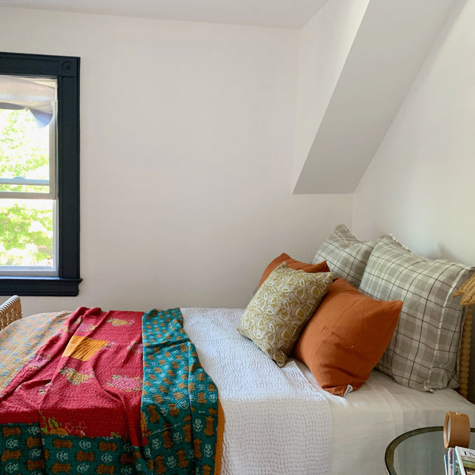 Linen Standard Pillowcase in Sienna