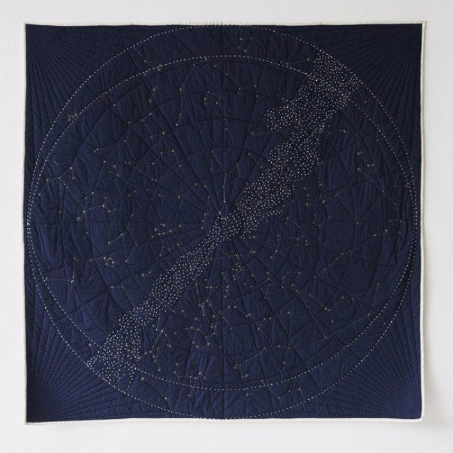 Constellation Quilt, navy, Quilt, Haptic Lab, Collyer's Mansion - Collyer's Mansion