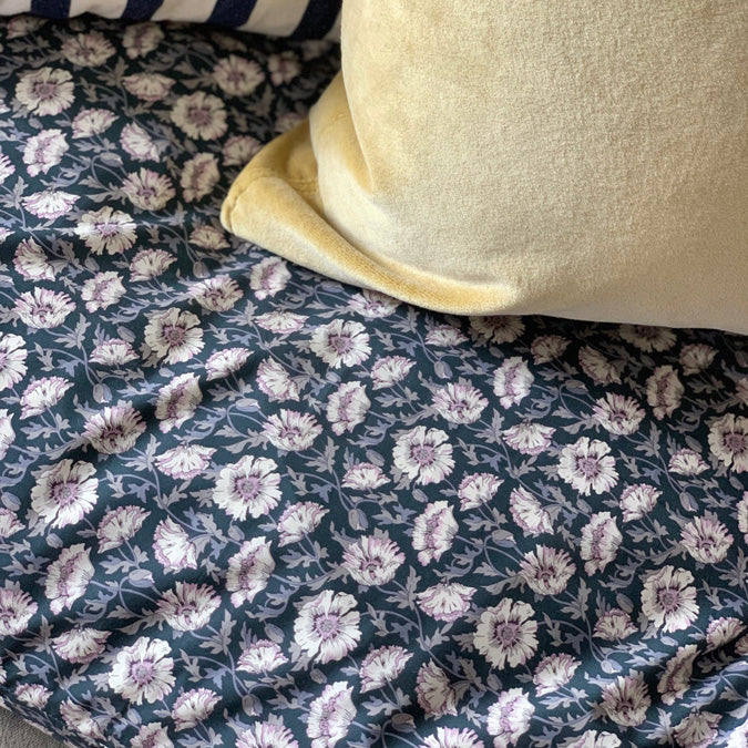 Sanibel Ginger Velvet Square Pillow