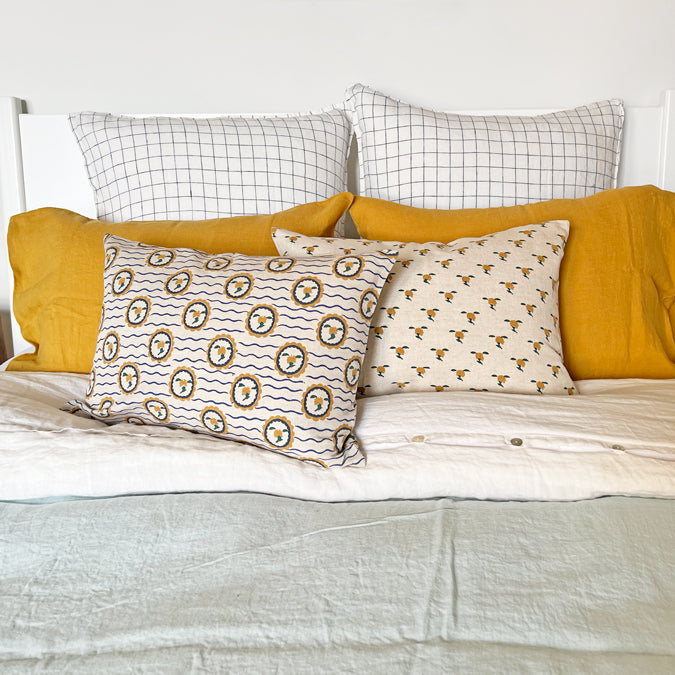 Linen Standard Pillowcase in Honey