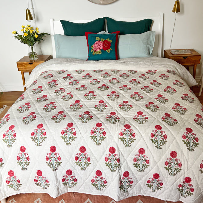 Kusum Coral Quilt