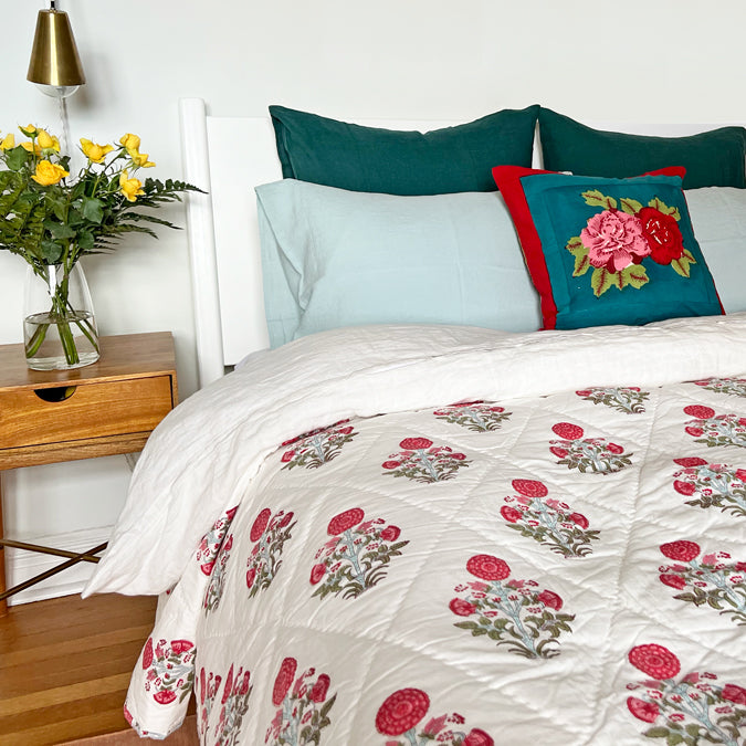 Kusum Coral Quilt