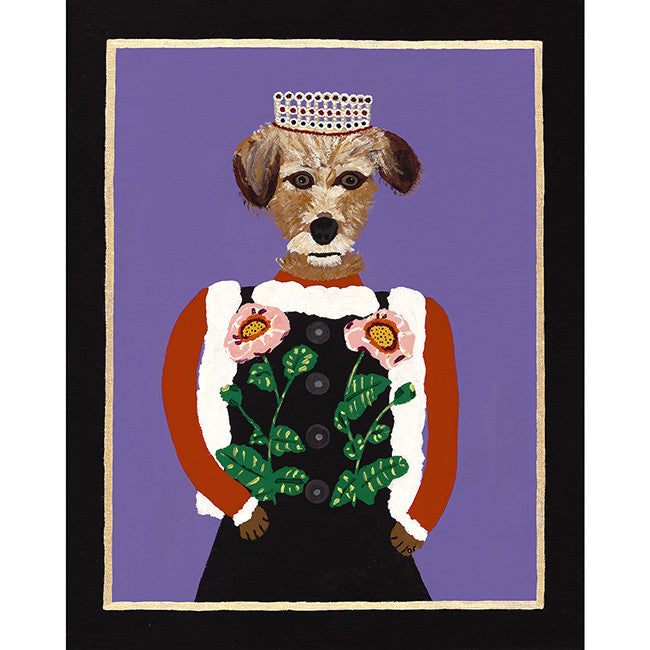 Lady Maggie from the Royal Pet Portrait Print Series, Art, Collyer&#39;s Mansion Collection, Collyer&#39;s Mansion - Collyer&#39;s Mansion