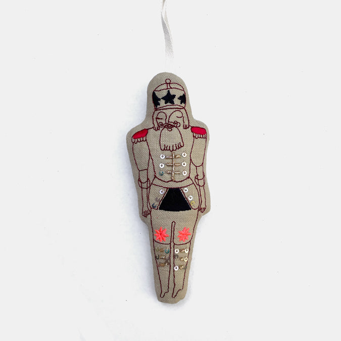 Nutcracker Lavender Sachet Ornament
