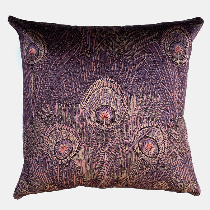 Hera Vintage Dragonfly Pillow, square