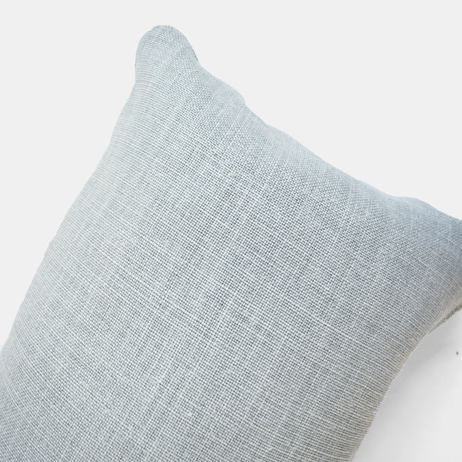 Old Mint Belgian Linen Pillow, lumbar