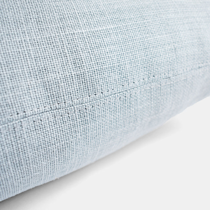 Old Mint Belgian Linen Lumbar Pillow