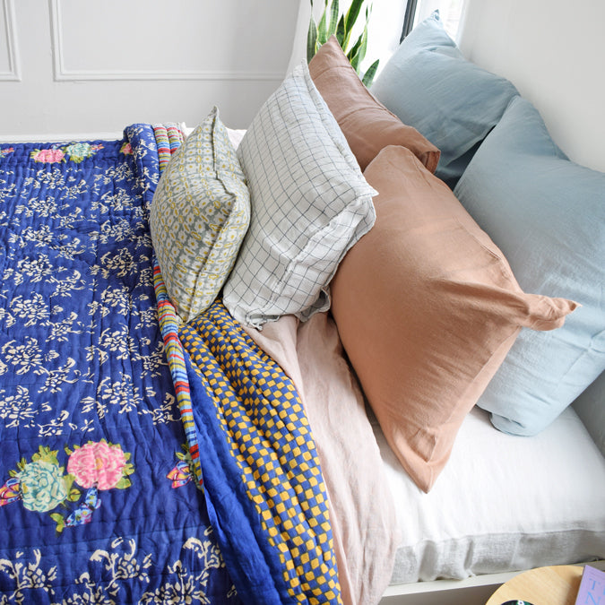 Linen Standard Pillowcase in Moka