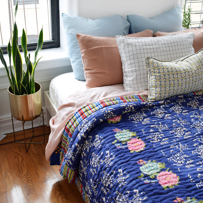 Linen Standard Pillowcase in Moka