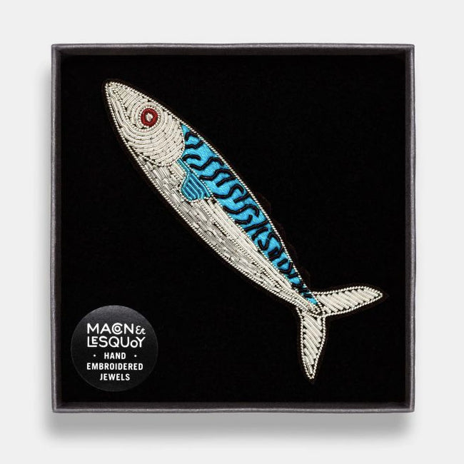 Mackerel Brooch