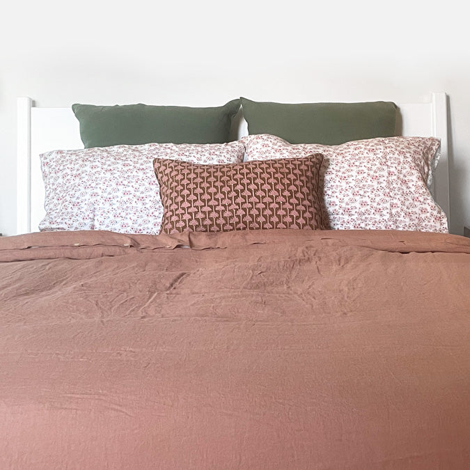 Linen Duvet, moka