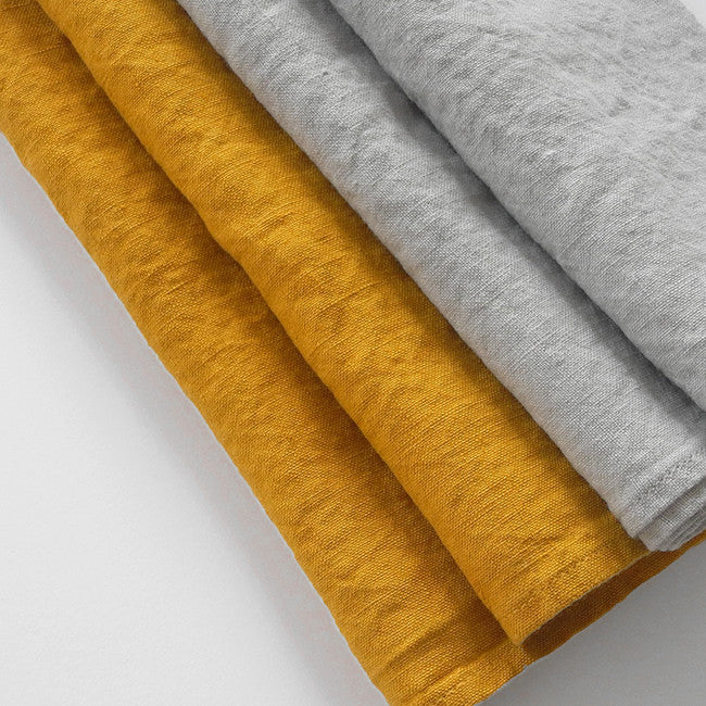 Linen Napkin, cloud grey, Napkin, Linge Particulier, Collyer's Mansion - Collyer's Mansion