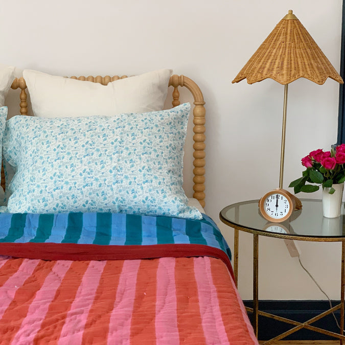 Linen Euro Pillowcase in Off White