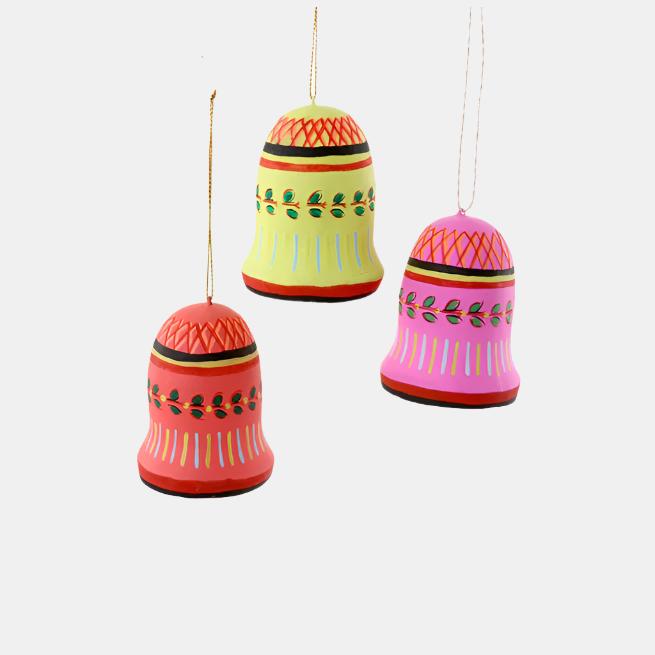 Folklore Bell Ornament: Assorted