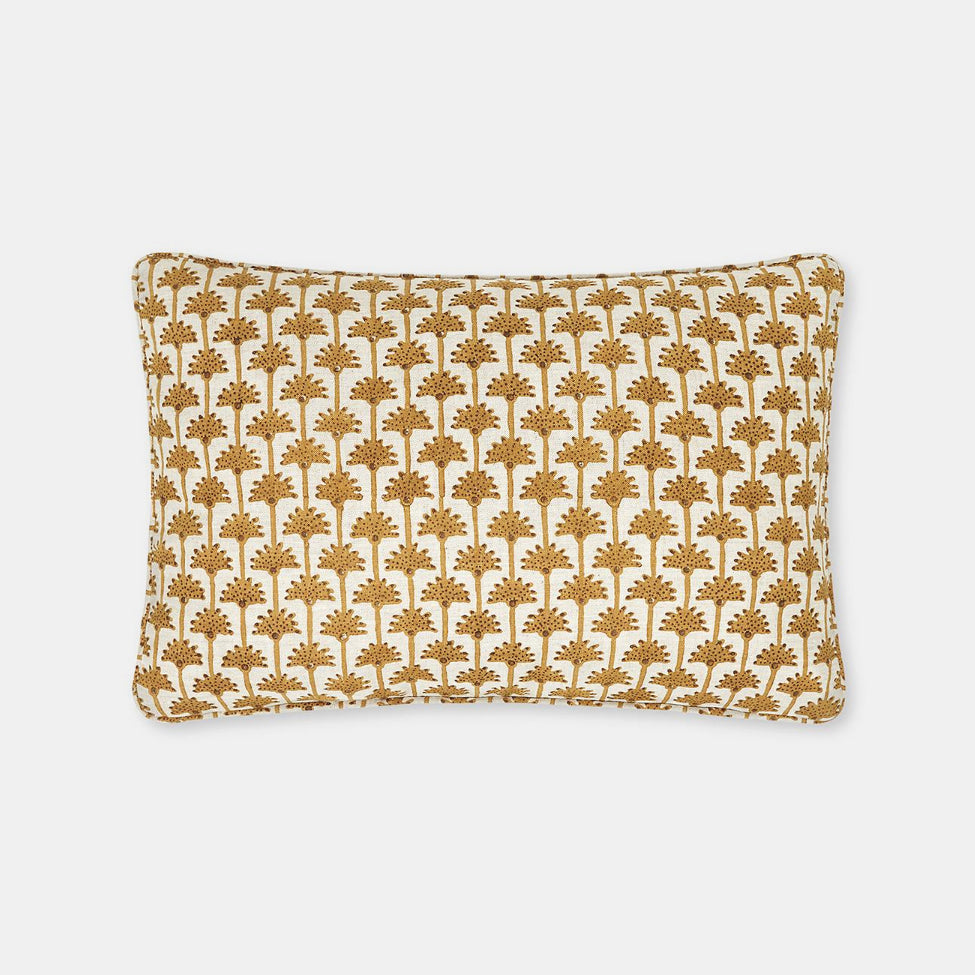 Ponza Saffron Pillow, lumbar