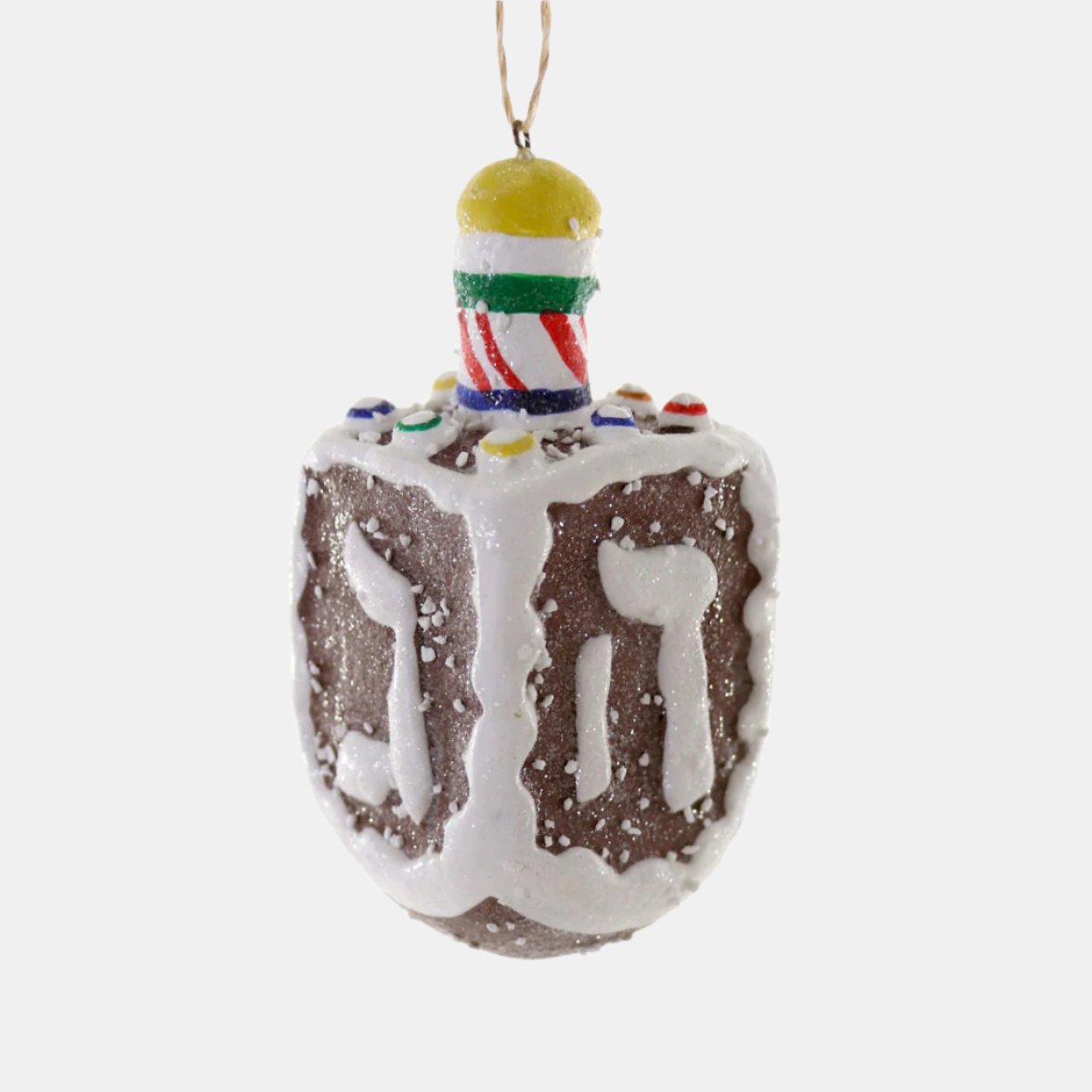 Gingerbread Dreidel Ornament