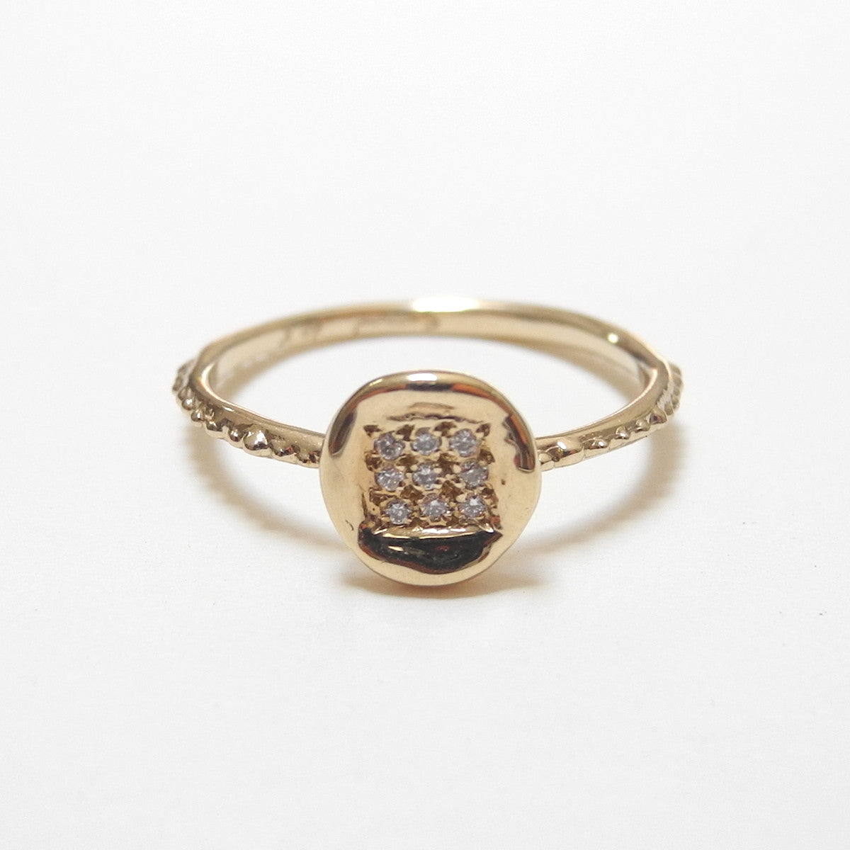 Diamond Button Ring, Ring, Satomi Kawakita, Collyer's Mansion - Collyer's Mansion