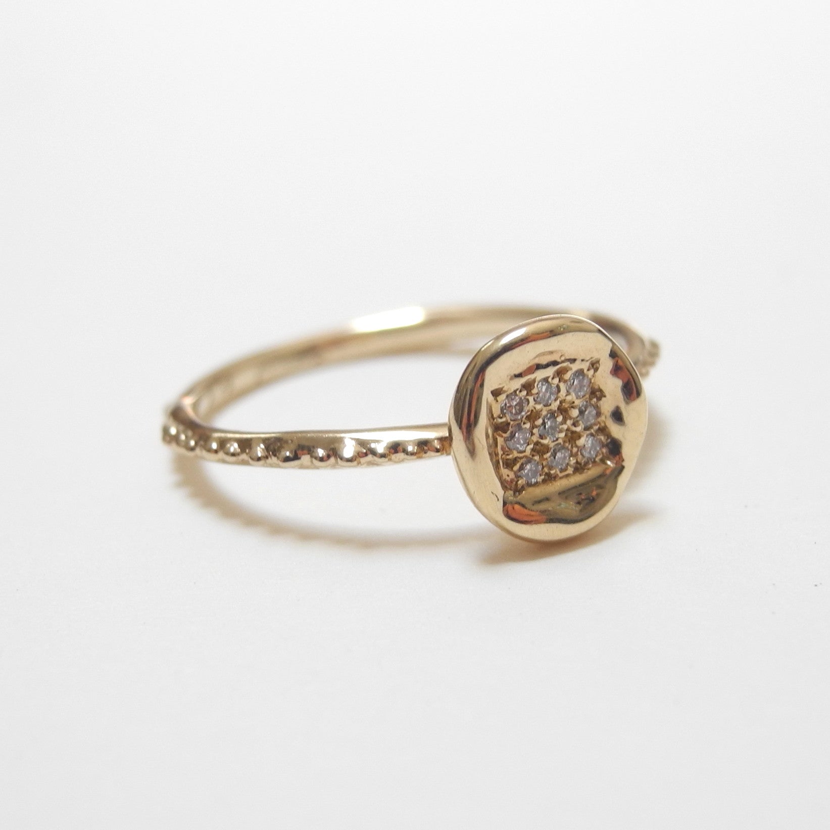 Diamond Button Ring, Ring, Satomi Kawakita, Collyer&#39;s Mansion - Collyer&#39;s Mansion