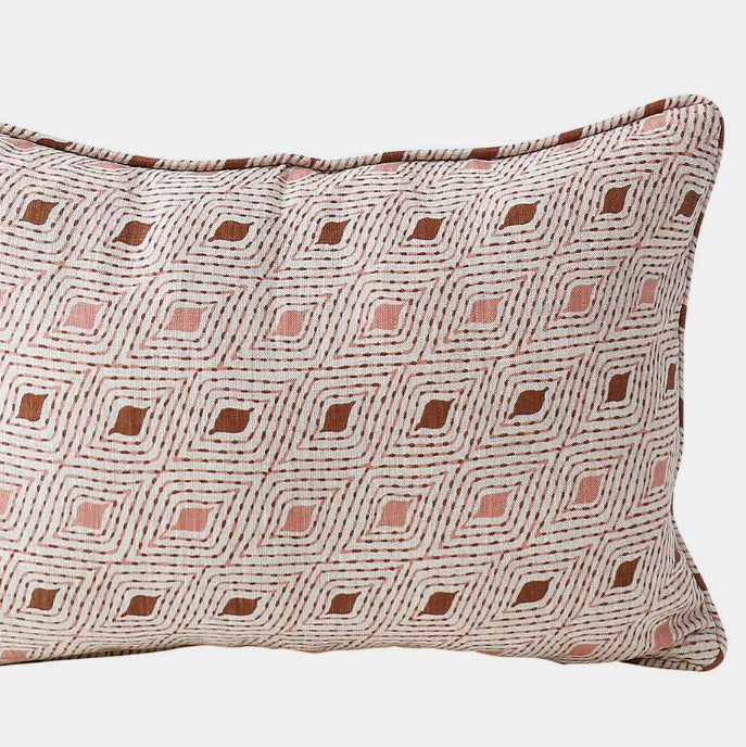 Bengal Winter Bloom Pillow, lumbar