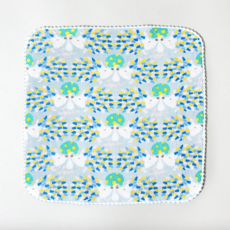 Mint Porcupine Washcloth