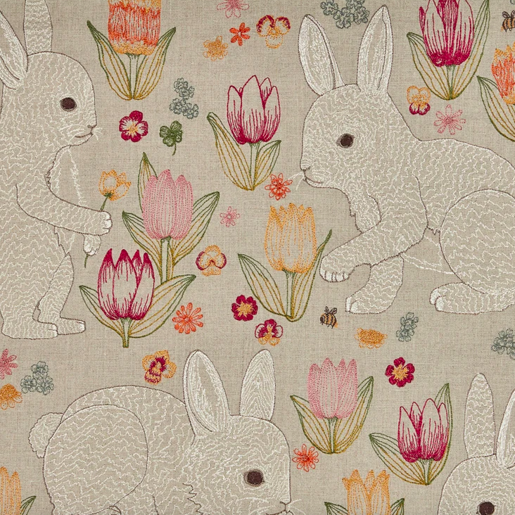 Bunnies and Blooms Table Runner