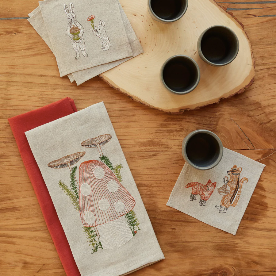 Mushroom Tea Towel