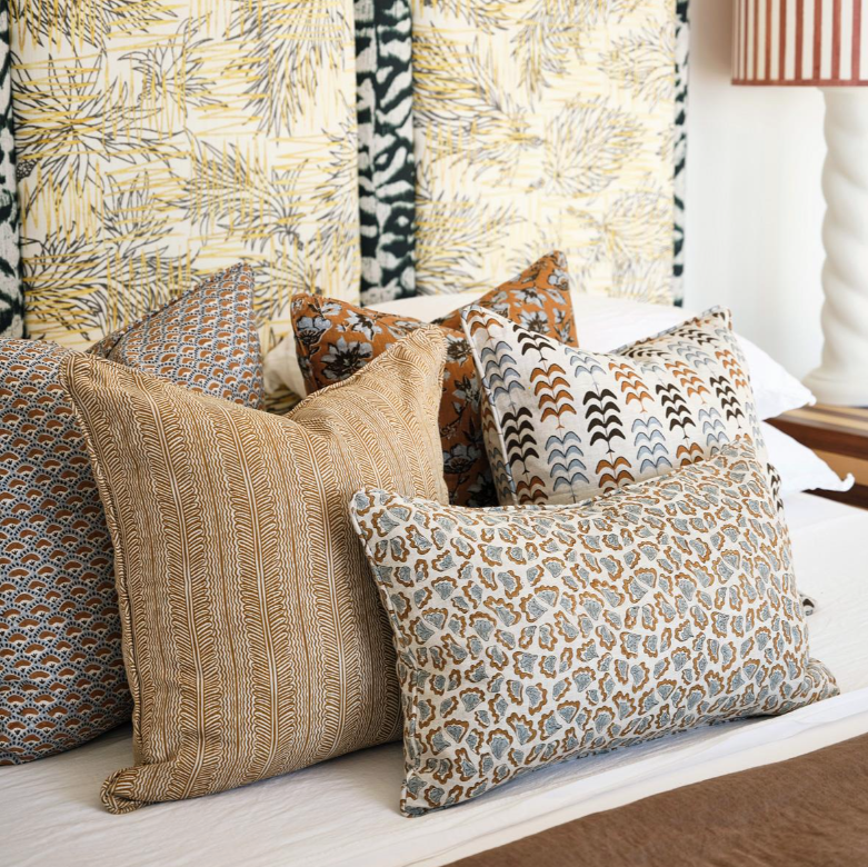 Balos Saffron Square Pillow