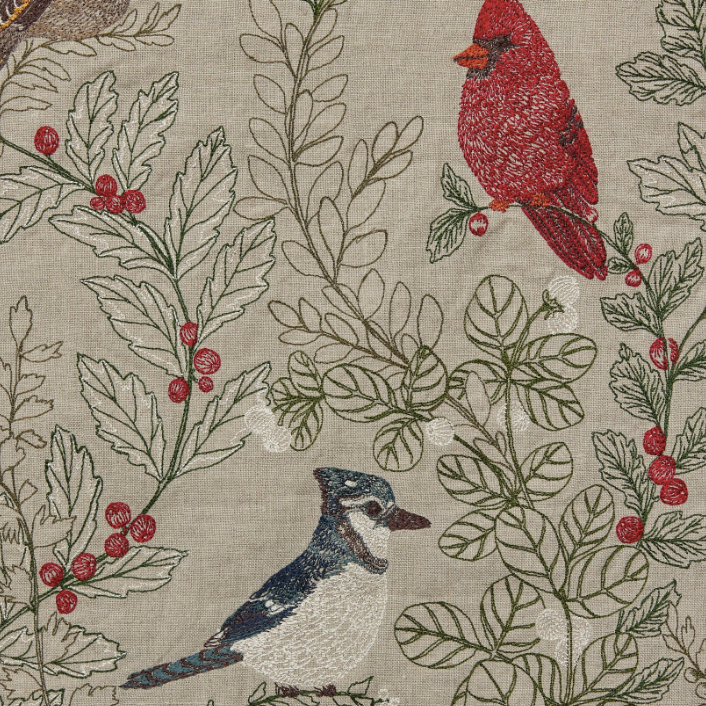 Winter Birds Table Runner