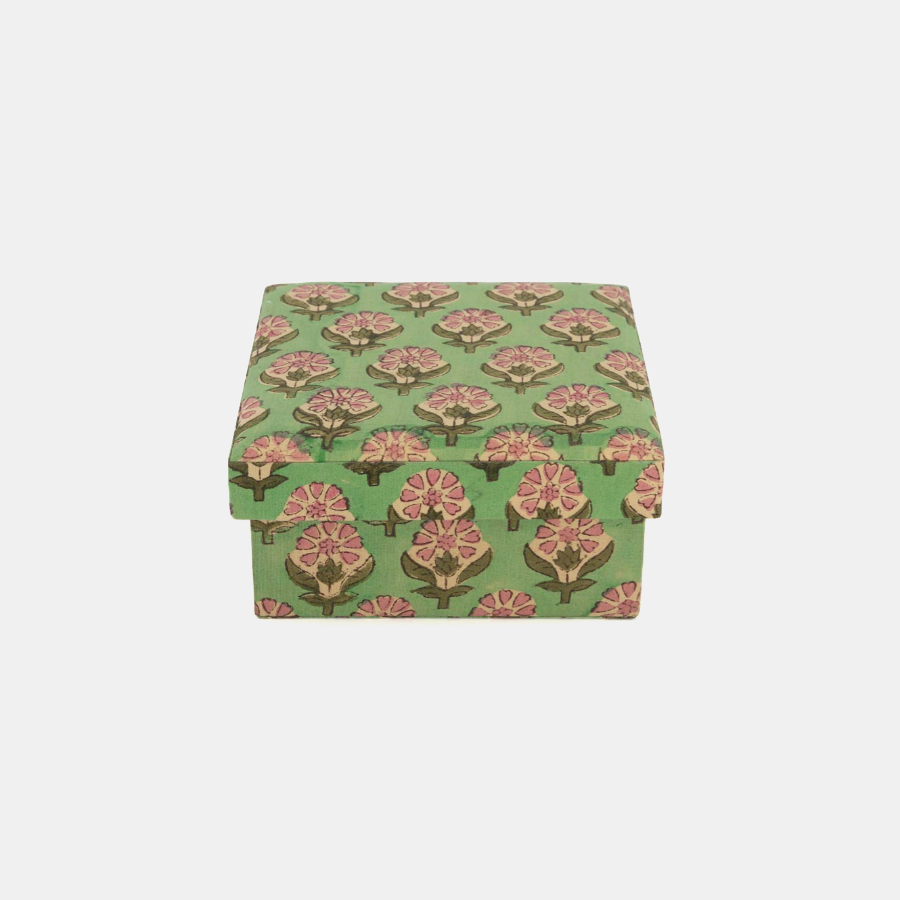 Emma Fabric Square Box