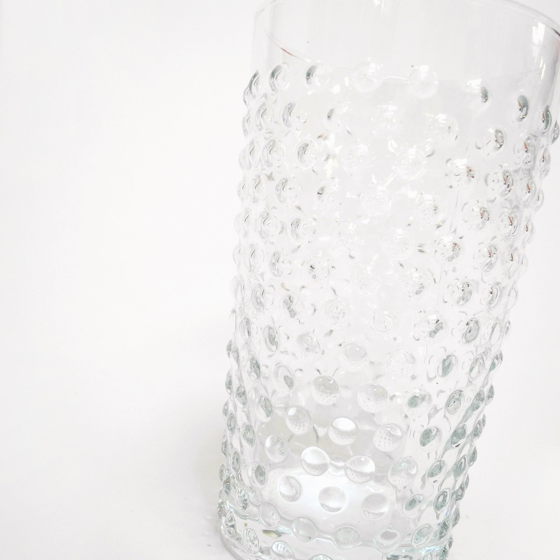 Blue Pheasant Sofia Bubble Highball Glass for elegant dining and colorful tablescapes - Collyer's Mansion