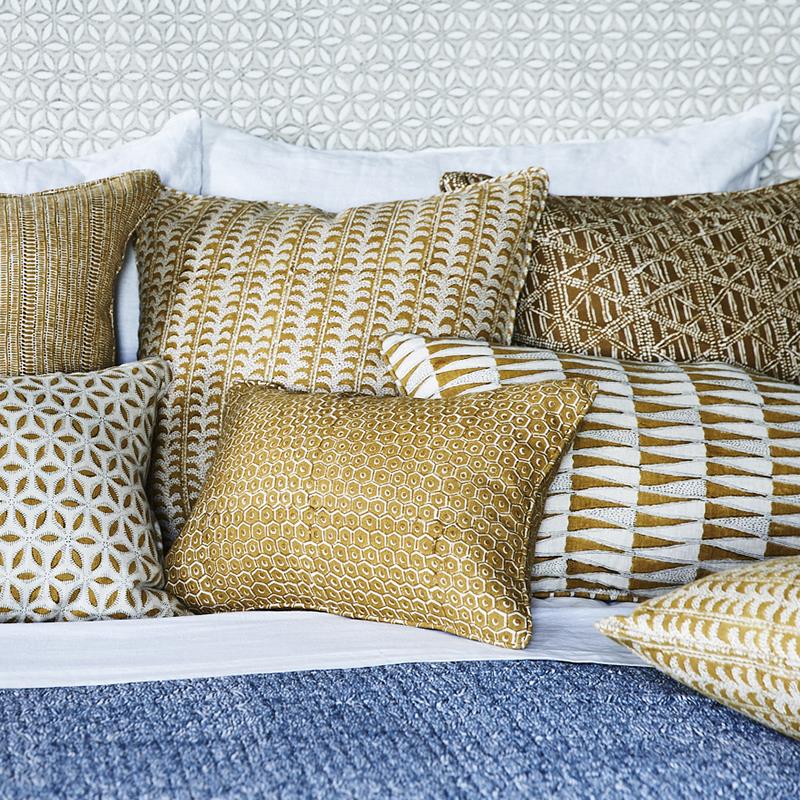 Tangier Saffron Lumbar Pillow