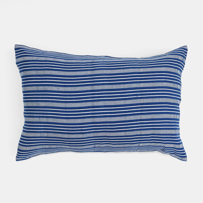 Pinstripe throw clearance pillows