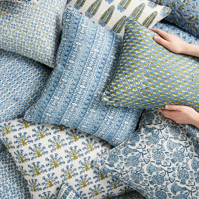 Naples Moss Lumbar Pillow