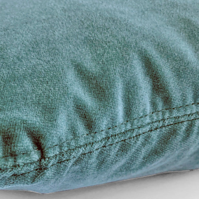 Winthrop Eucalyptus Velvet Square Pillow