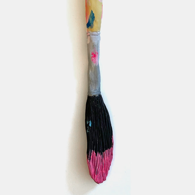 Clay XL Thin Paintbrush Wall Art IV