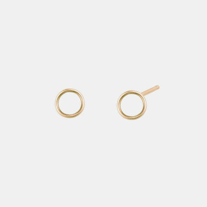 Single Circle Earring