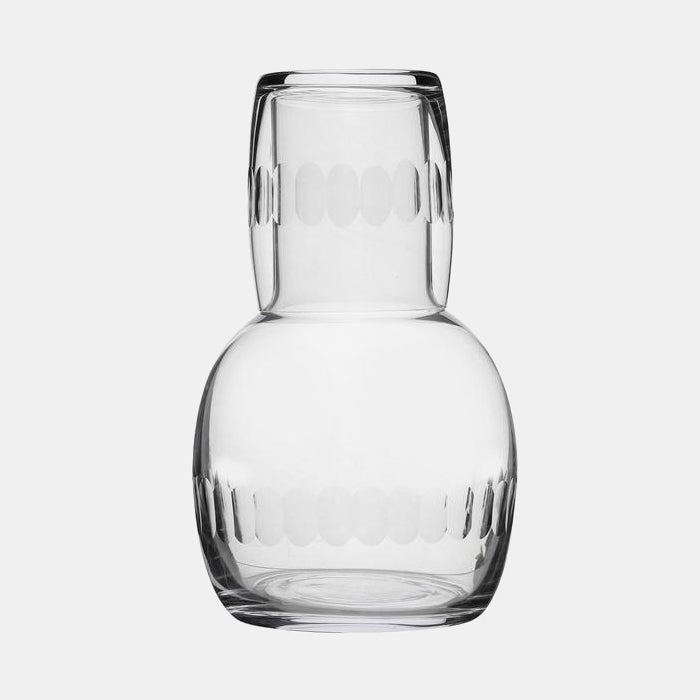 Crystalia Glass Carafe with Lid
